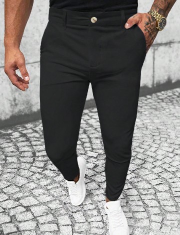 Pantaloni SHEIN, negru