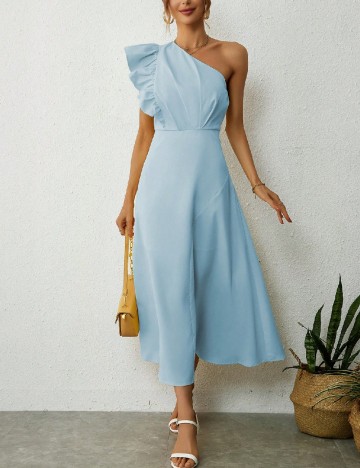 Rochie lunga SHEIN, albastru