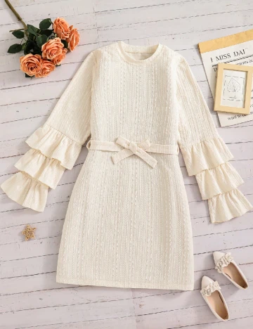 Rochie Shein Kids, crem