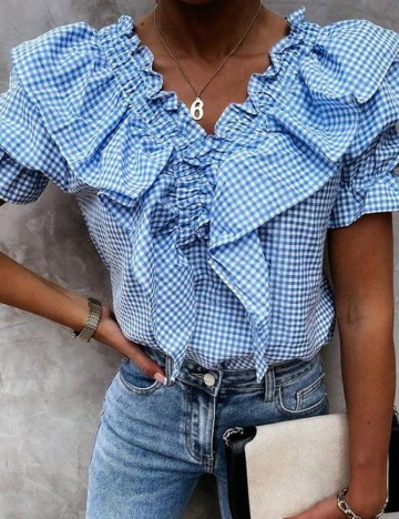 Bluza SHEIN, albastru