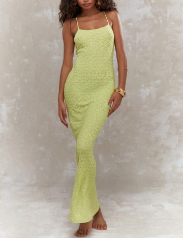 Rochie lunga Missguided, verde
