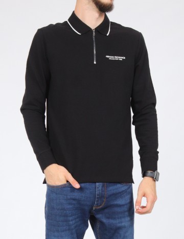 Bluza Armani Exchange, negru