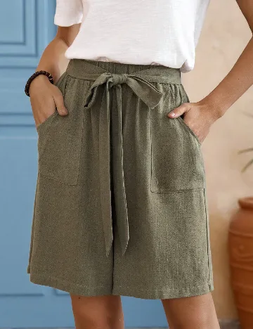 Pantaloni scurti Emery Rose, verde Verde