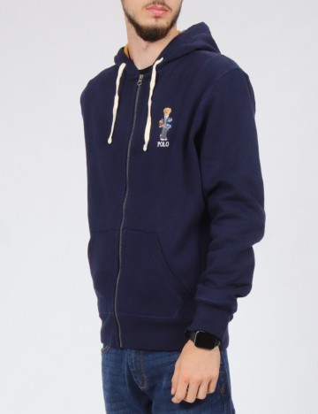 Hanorac Oversize Polo Ralph Lauren, bleumarin