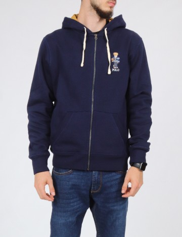 Hanorac Oversize Polo Ralph Lauren, bleumarin