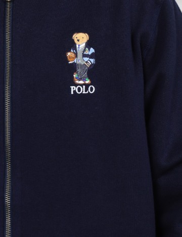 Hanorac Oversize Polo Ralph Lauren, bleumarin