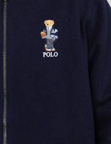 Hanorac Oversize Polo Ralph Lauren, bleumarin
