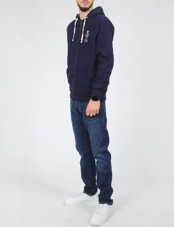 Hanorac Oversize Polo Ralph Lauren, bleumarin