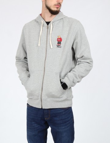 Hanorac Oversize Polo Ralph Lauren, gri