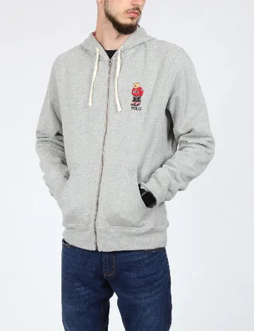 Hanorac Oversize Polo Ralph Lauren, gri