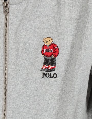 Hanorac Oversize Polo Ralph Lauren, gri