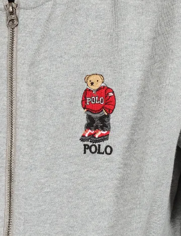 Hanorac Oversize Polo Ralph Lauren, gri