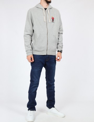 Hanorac Oversize Polo Ralph Lauren, gri