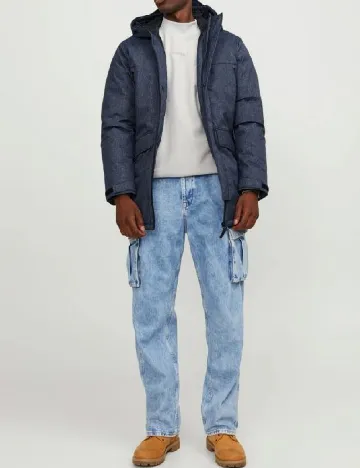 Geaca Jack&Jones, albastru Albastru