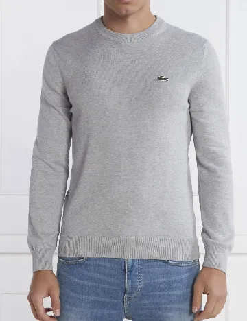 Bluza Lacoste, gri Gri