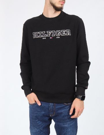 Bluza Tommy Hilfiger, negru
