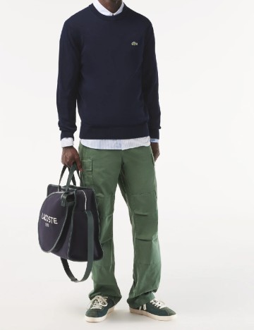 Bluza Lacoste, bleumarin inchis