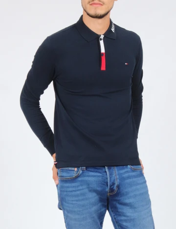 Bluza Tommy Hilfiger, bleumarin inchis