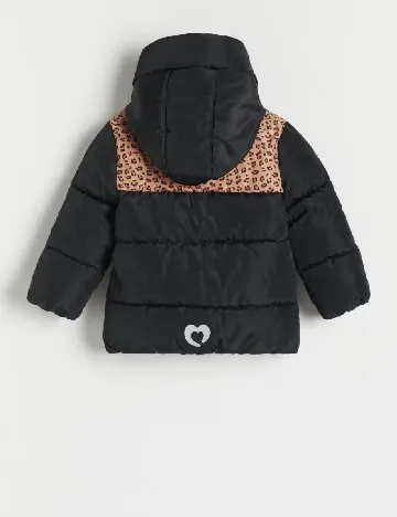 Geaca Reserved, negru Negru