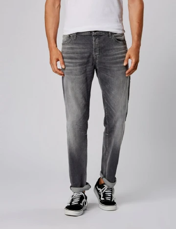 Blugi Jack&Jones, gri inchis