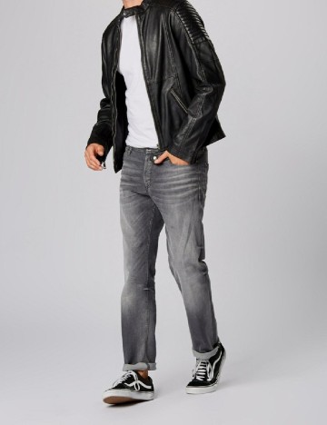 Blugi Jack&Jones, gri inchis