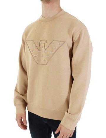 Bluza Emporio Armani, crem