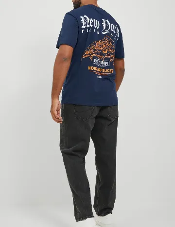 Blugi Jack&Jones Plus Size Men, negru