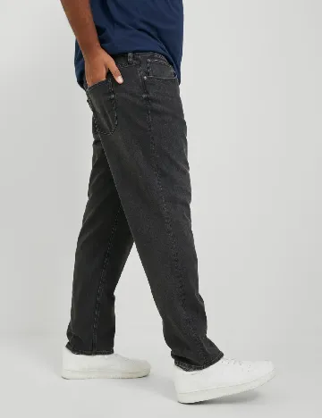 Blugi Jack&Jones Plus Size Men, negru