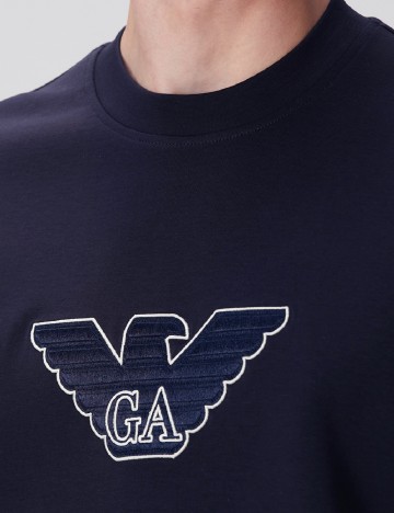 Bluza Emporio Armani, bleumarin inchis