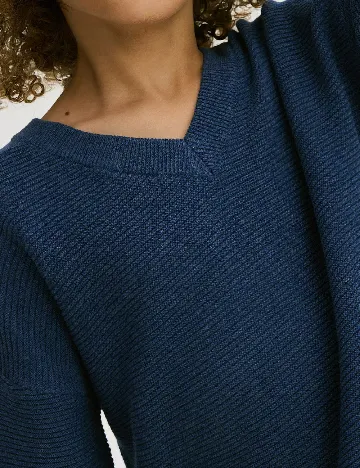 Bluza Reserved, bleumarin Albastru