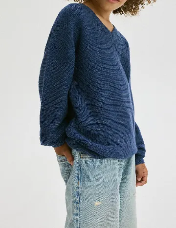 Bluza Reserved, bleumarin Albastru