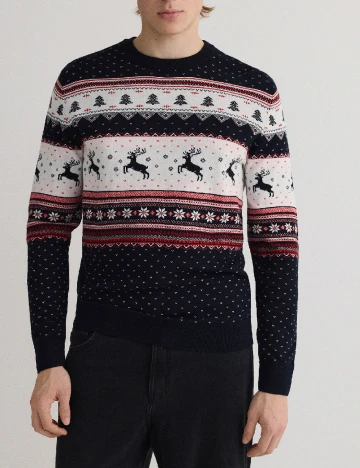 Bluza Reserved, bleumarin inchis