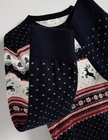 Bluza Reserved, bleumarin inchis