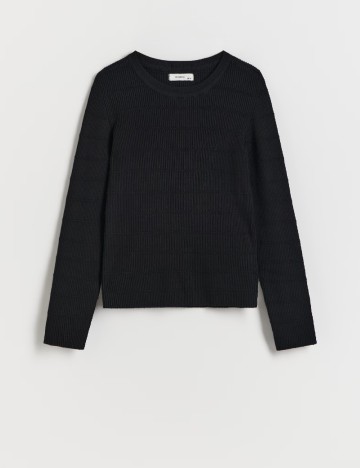 Bluza Reserved, negru