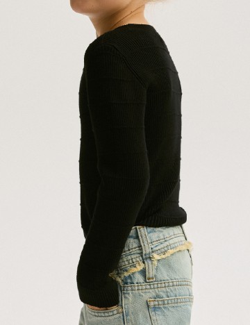 Bluza Reserved, negru