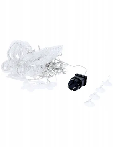 Ghirlandă luminoasă 130 LED 2 x 0.7 m Kema Keur, alb Alb