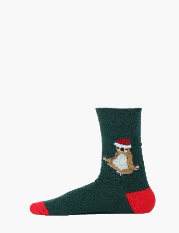 Set sosete 2 perechi Reserved, rosu/verde