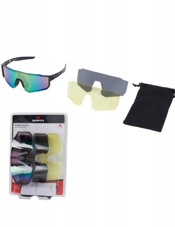 Ochelari de ciclism Walfort, negru