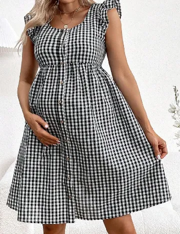 Rochie scurta SHEIN Maternity, negru Negru