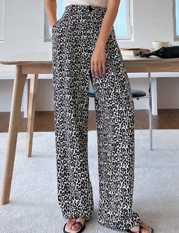 Pantaloni Dazy, animal print