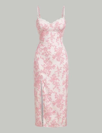 Rochie medie SHEIN, roz