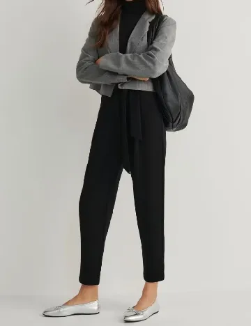 Pantaloni Reserved, negru Negru