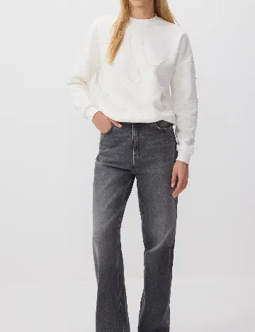 Bluza Reserved, alb Alb