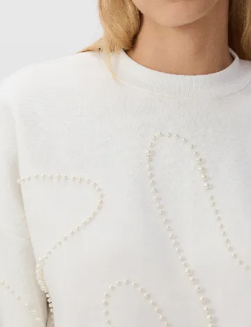 Bluza Reserved, alb Alb