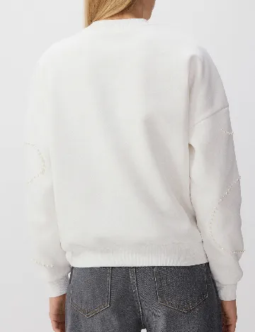 Bluza Reserved, alb Alb