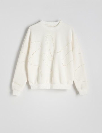 Bluza Reserved, alb