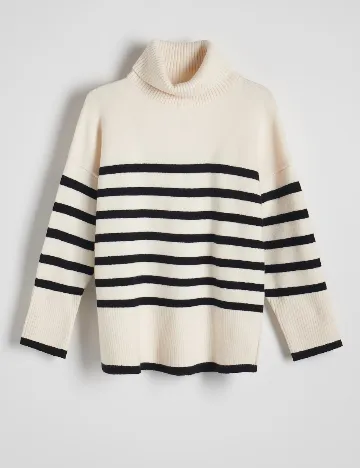 Pulover Reserved, crem Crem