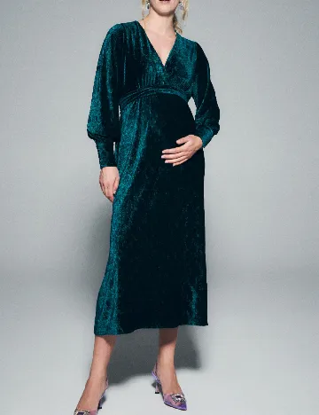 Rochie medie Reserved, verde Verde