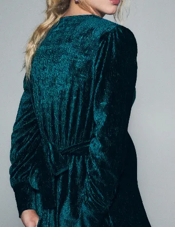 Rochie medie Reserved, verde Verde