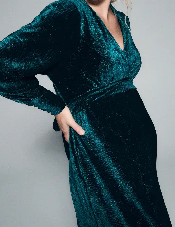 Rochie medie Reserved, verde Verde